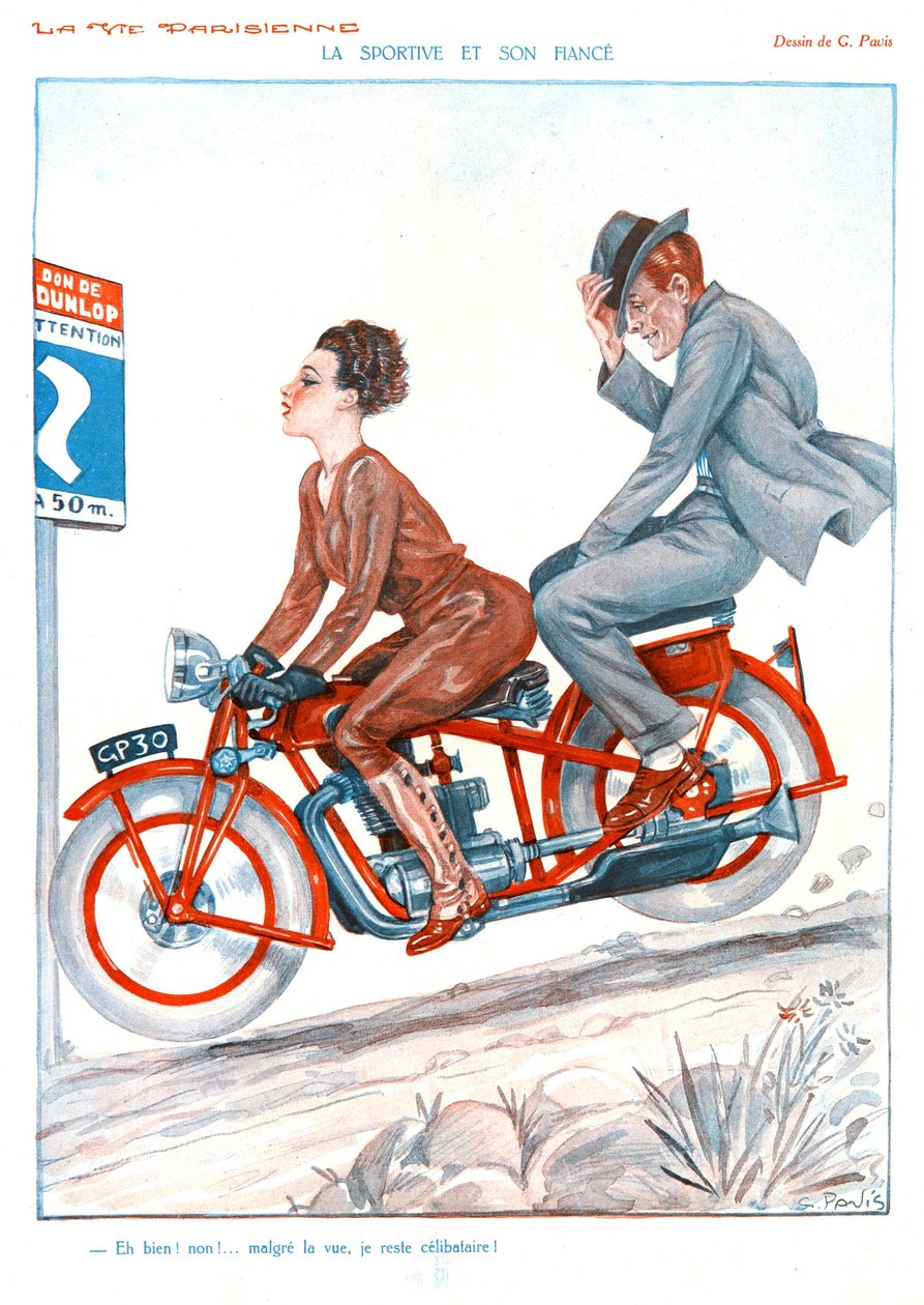 Illustrasjon fra La Vie Parisienne