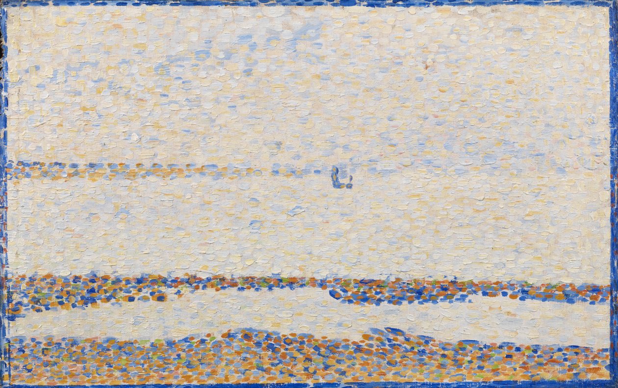 Stranden ved Gravelines av Georges Pierre Seurat