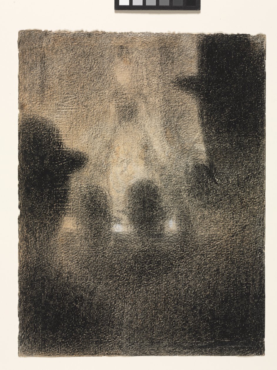 Kafé-konsert, 1887-88 av Georges Pierre Seurat