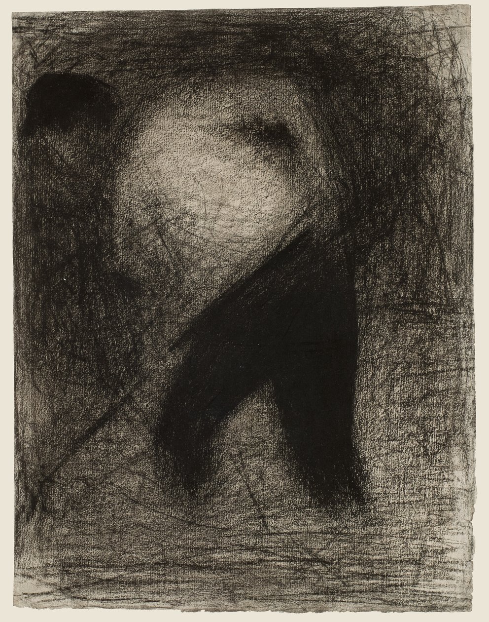 Hømaker eller steinbryter; Faneur av Georges Pierre Seurat