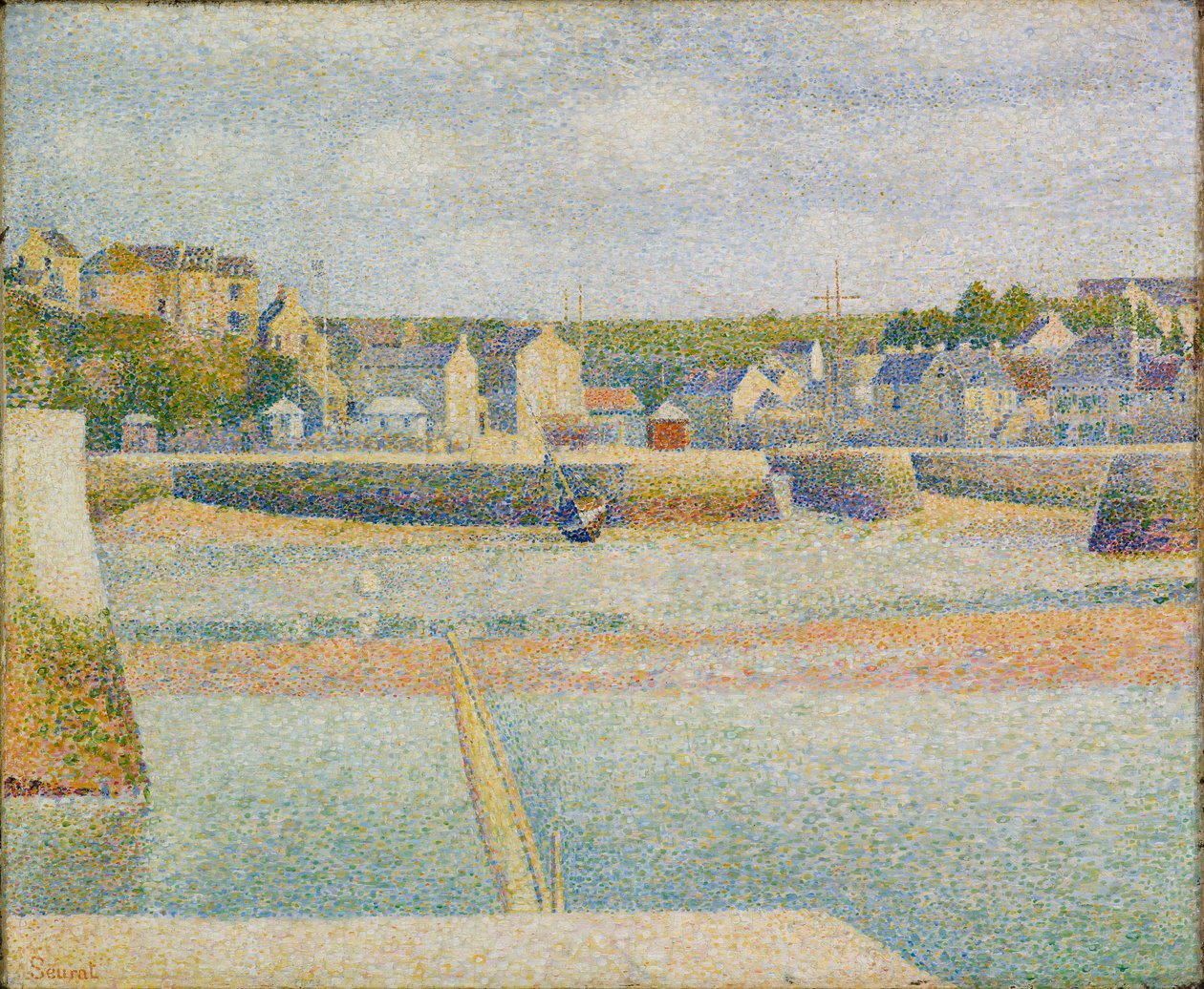 Port-en-Bessin: The Outer Harbor (lavvann) av Georges Pierre Seurat