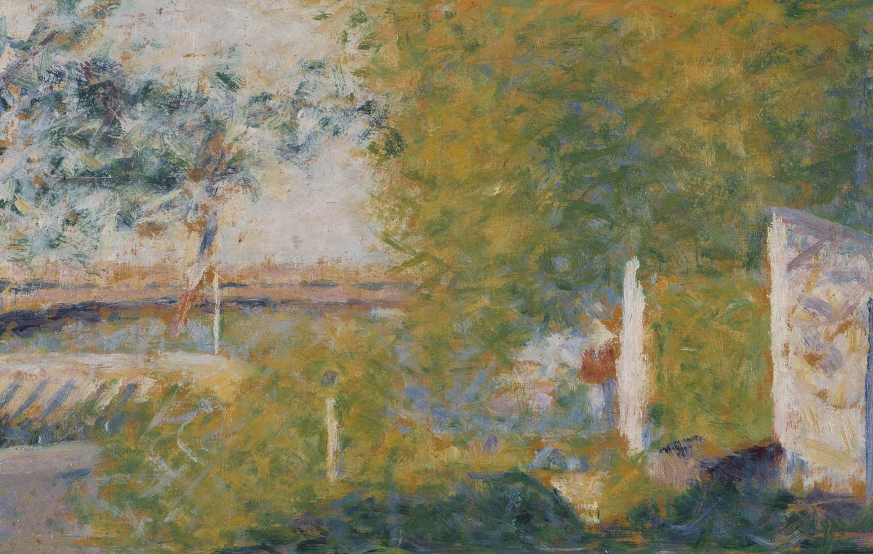 Broen ved Bineau. av Georges Pierre Seurat