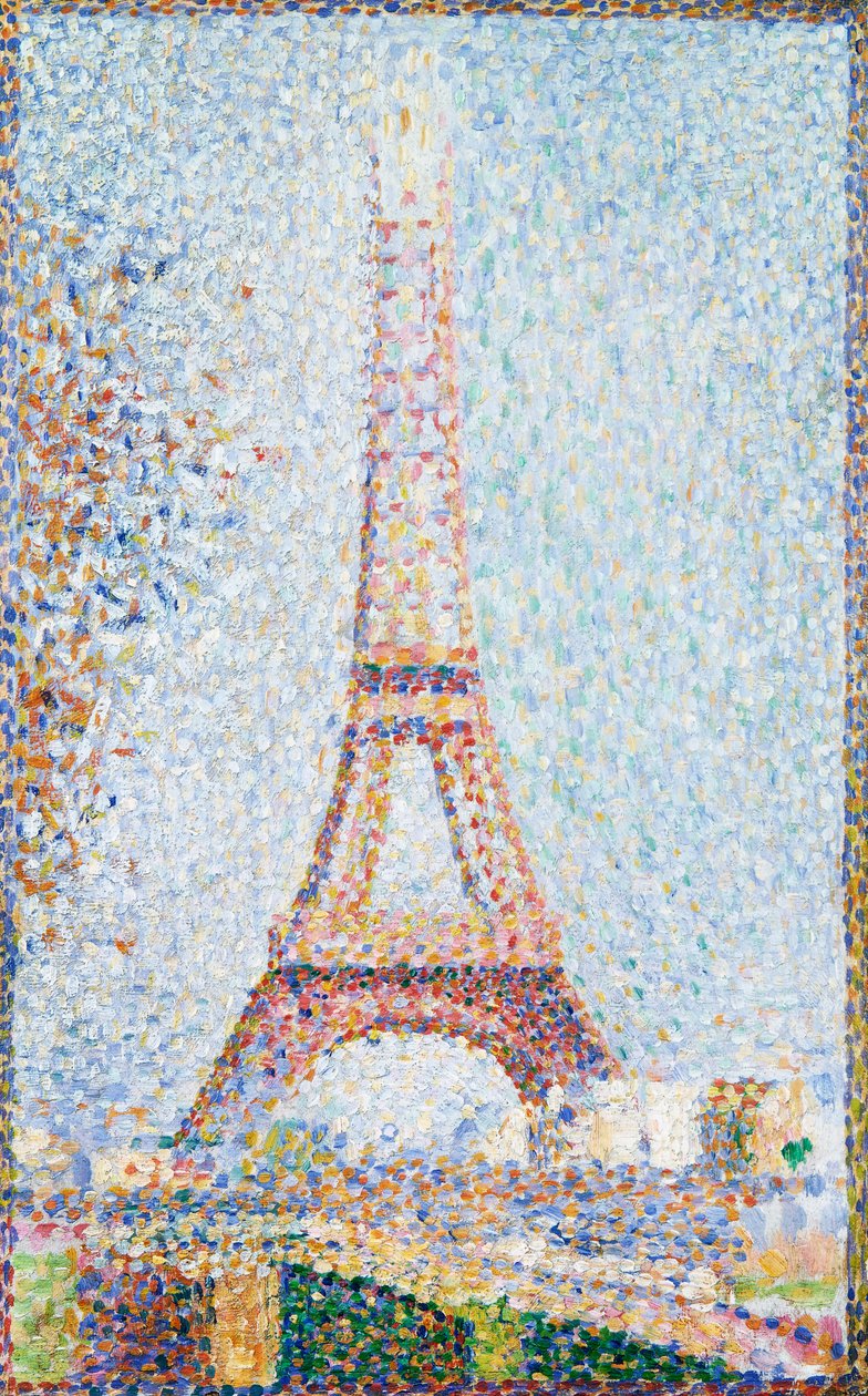 Eiffeltårnet av Georges Pierre Seurat
