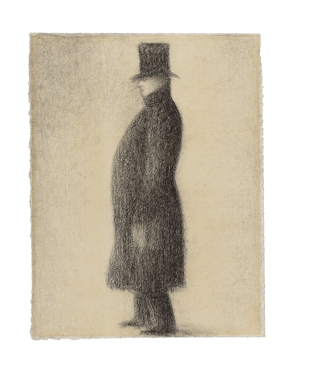 Topphatten, ca. 1883 av Georges Pierre Seurat