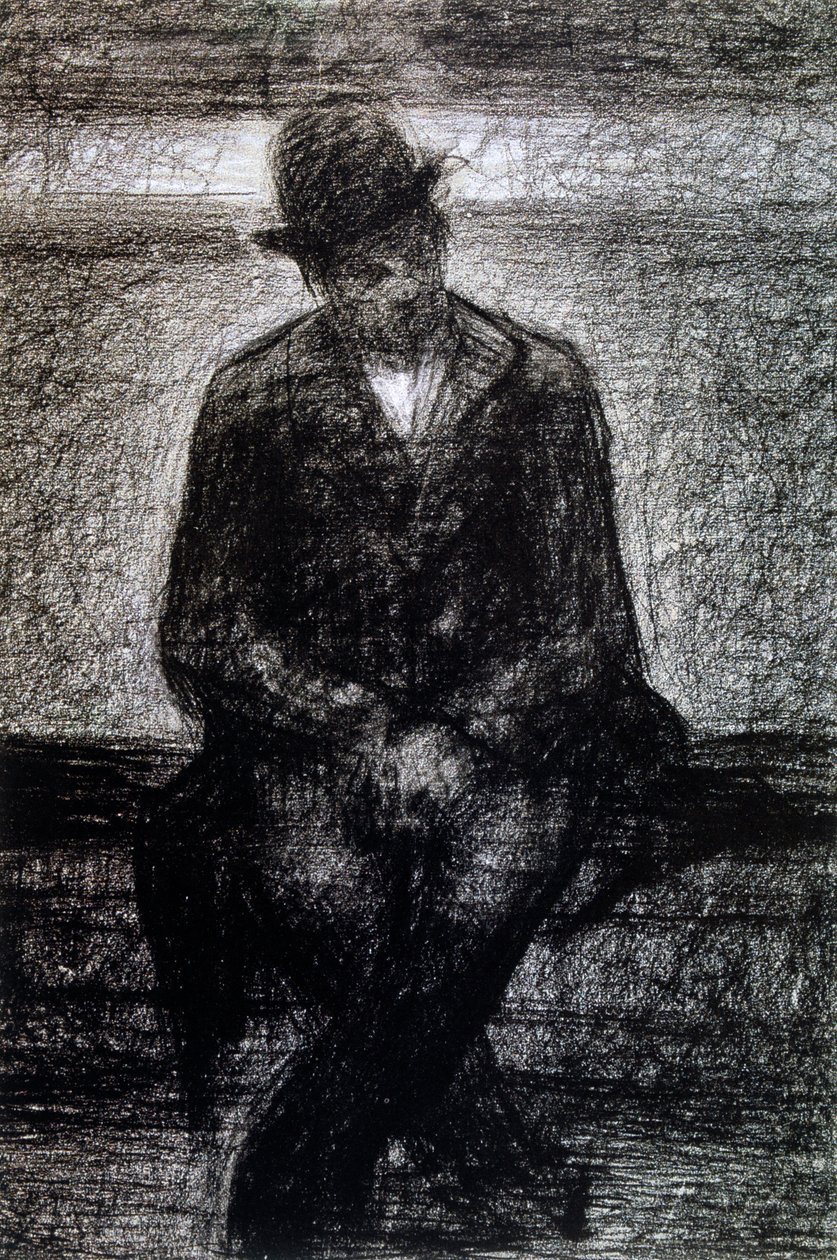 Vagabond, c1880-1891 av Georges Pierre Seurat