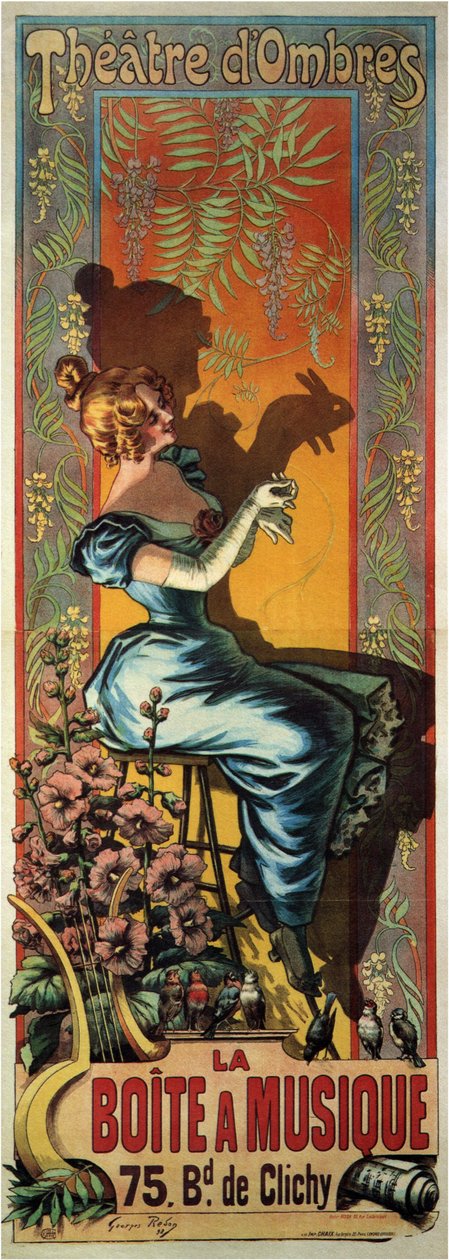 Musikkboksen, 1898 av Georges Redon
