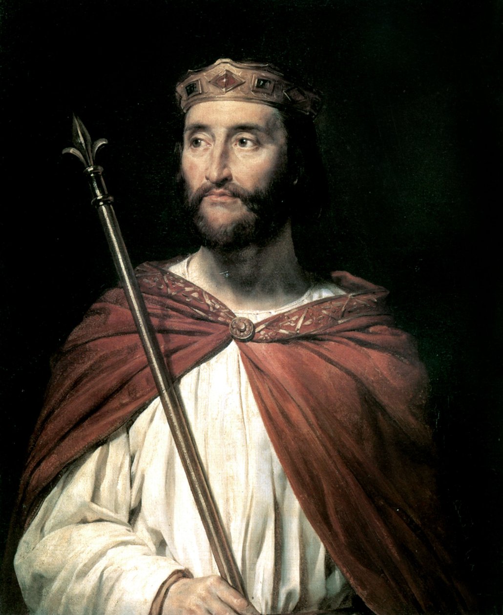 Charles III den enkle, 1838 av Georges Rouget