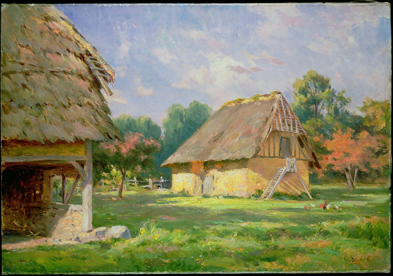 Gårder i Normandie av Georges Serrier