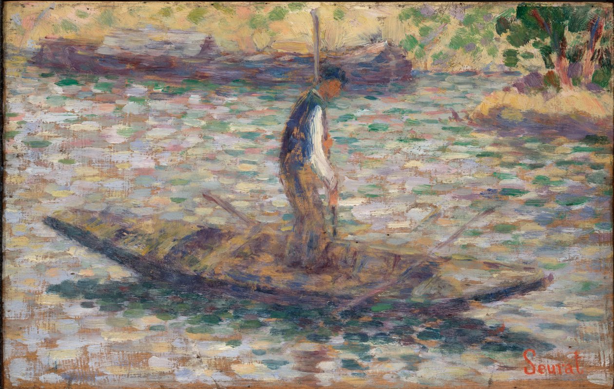 En fisker av Georges Seurat