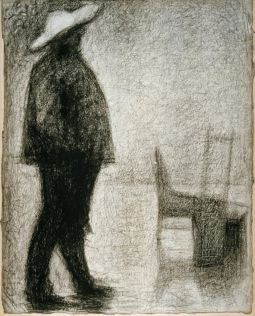 Lastenträger av Georges Seurat