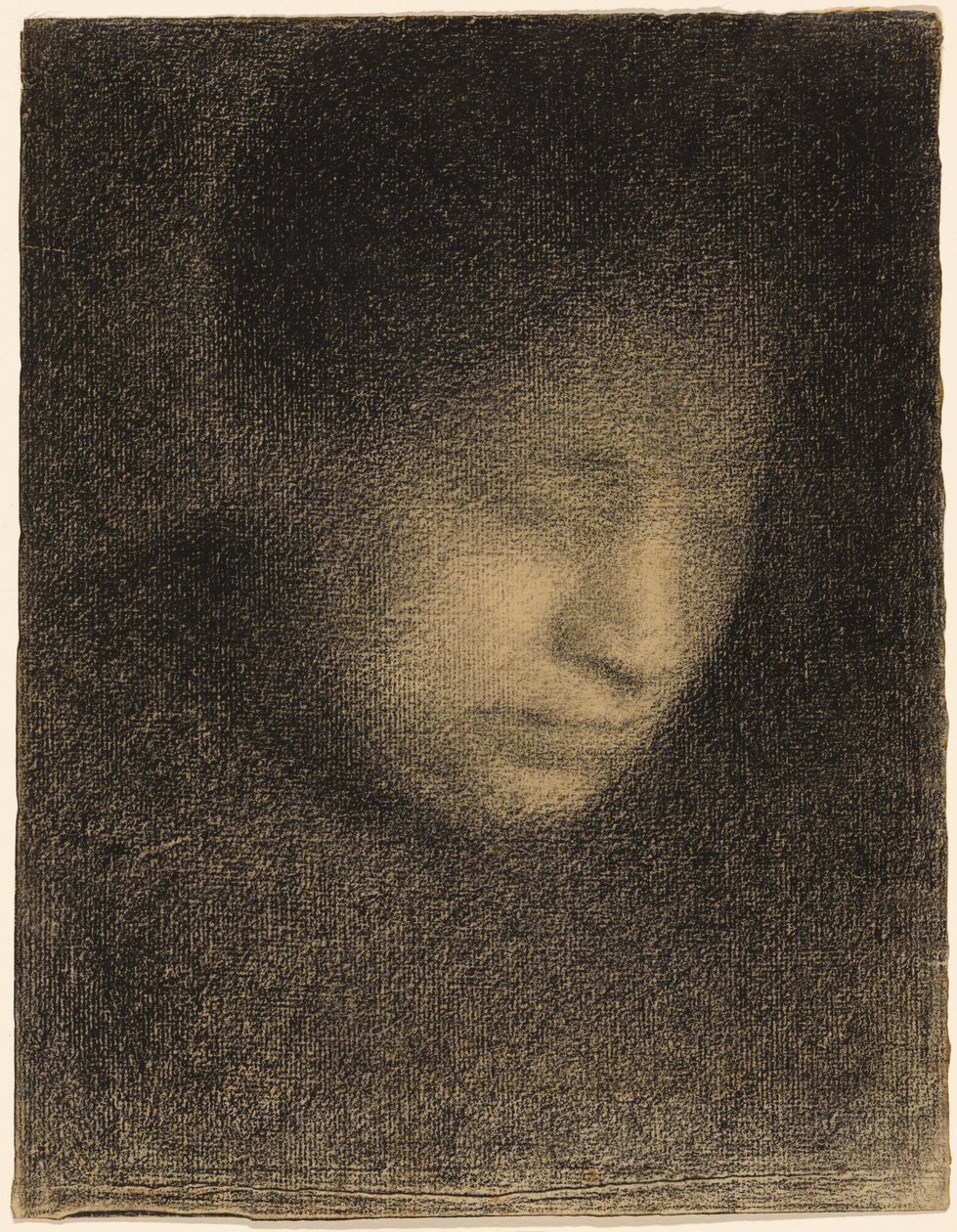 Madame Seurat, kunstnerens mor (Madame Seurat, mère) av Georges Seurat