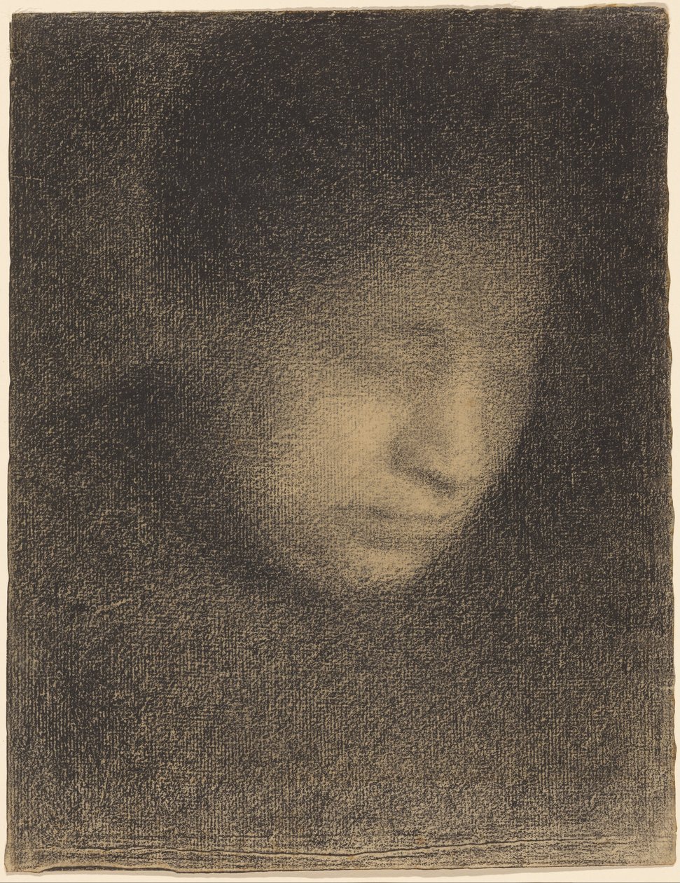 Madame Seurat, kunstnerens mor av Georges Seurat