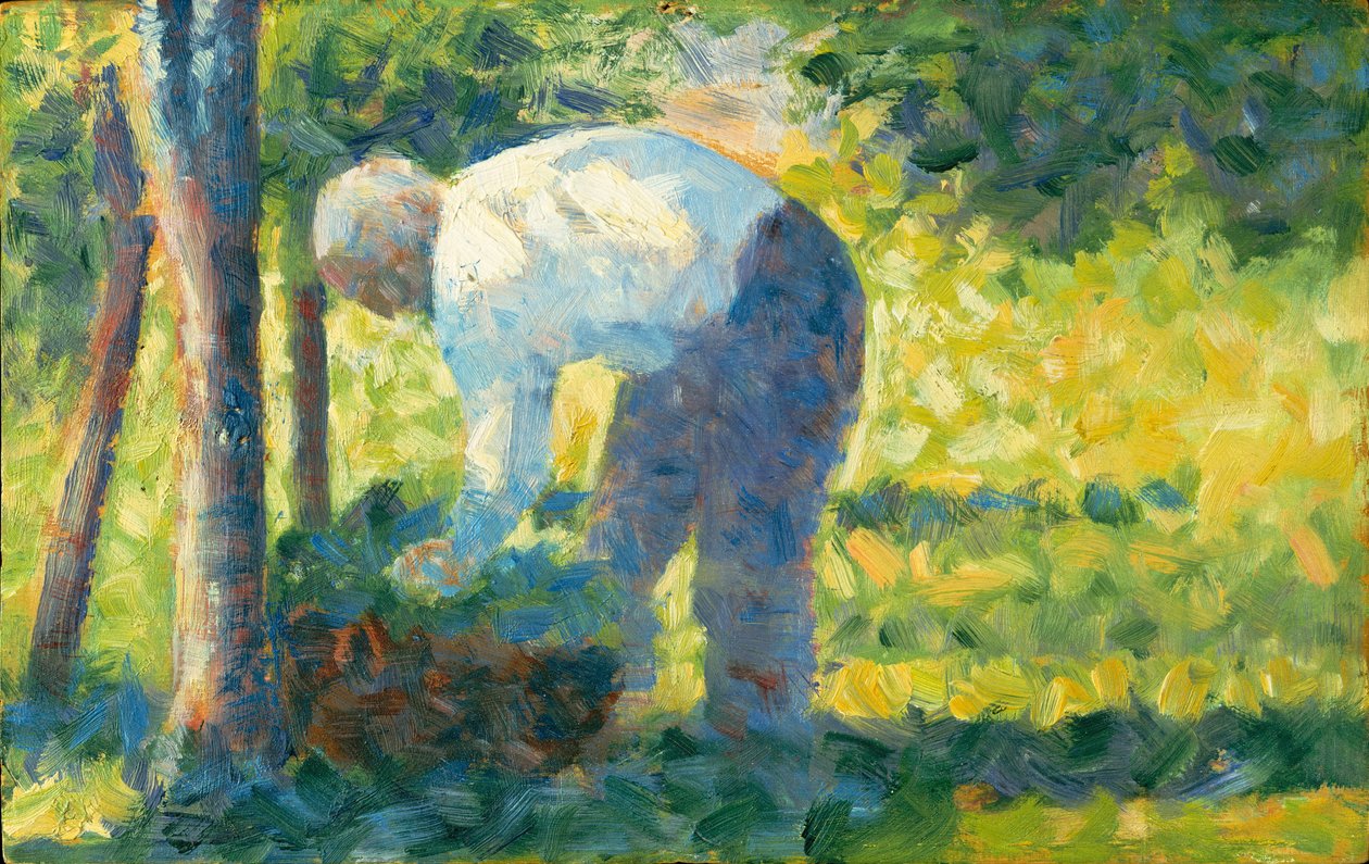 Gartneren, 1882-83 av Georges Seurat