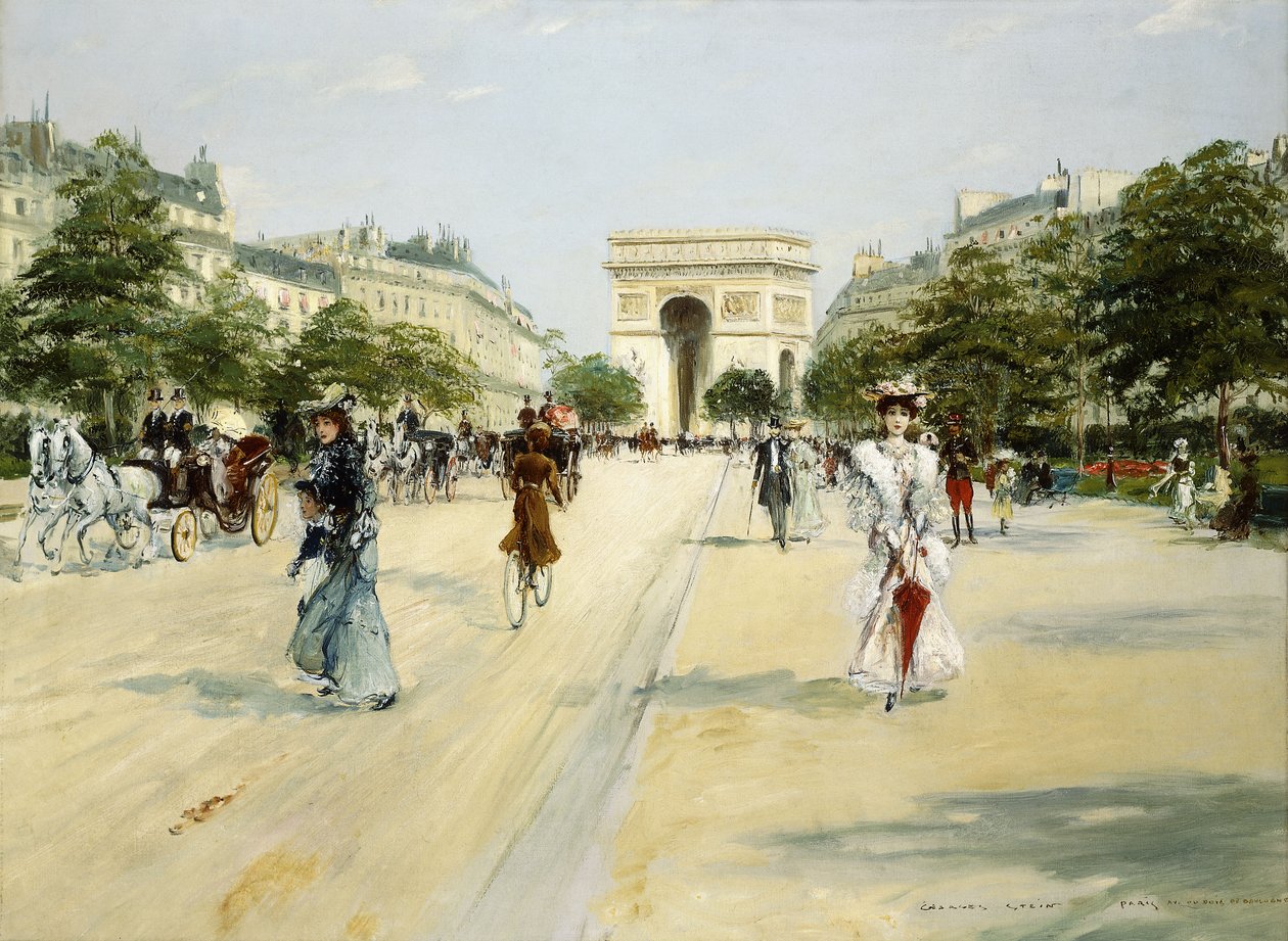 Avenue of the Bois de Boulogne; Avenue of the Bois de Boulogne, av Georges Stein