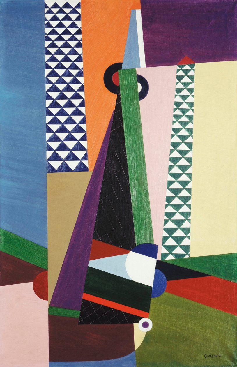 Composition Geometrique, 1922 av Georges Valmier