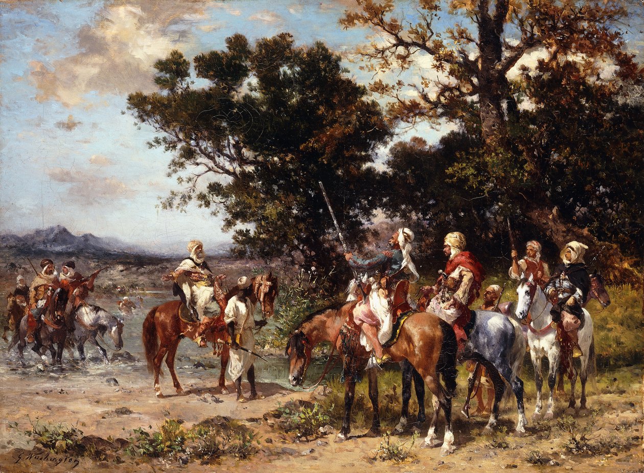 Starten på jakten, av Georges Washington