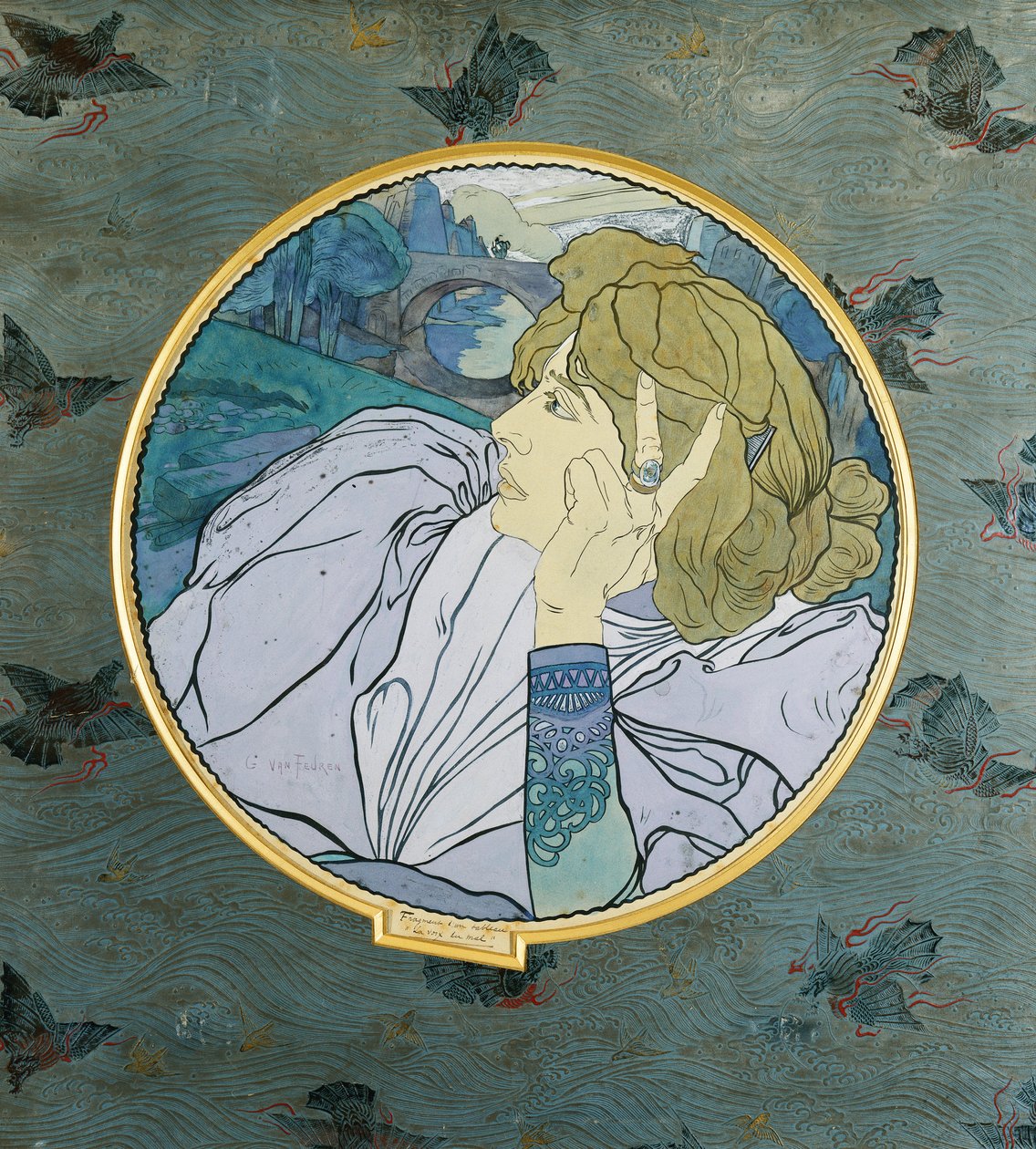 Depresjon (ondskapens stemme); Melancholia (ondskapens stemme) av Georges de Feure