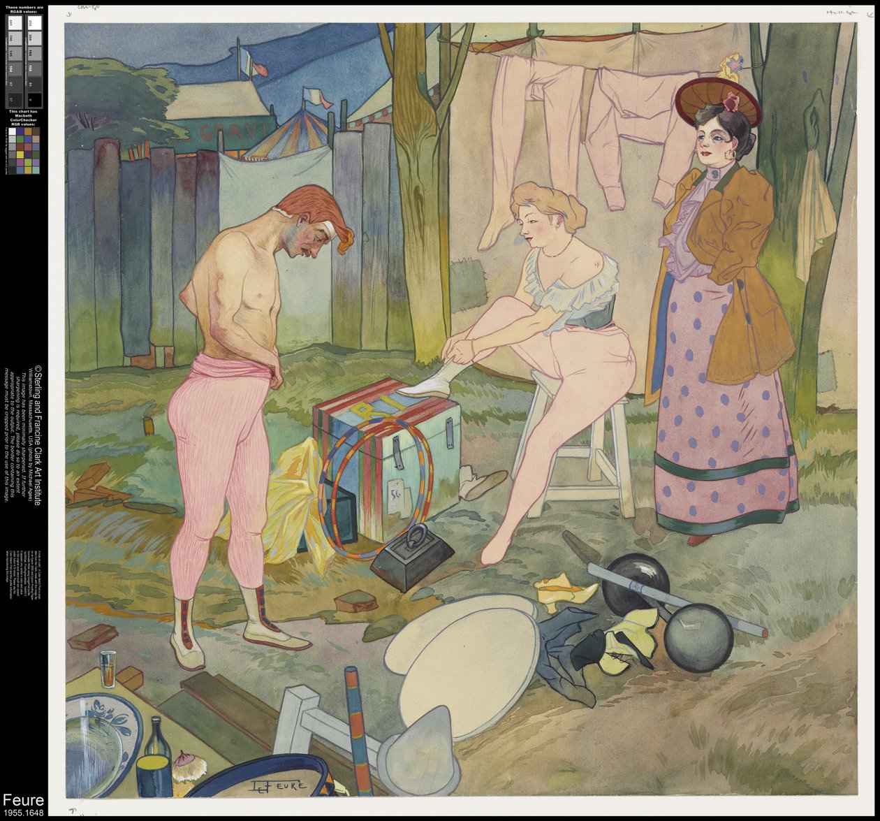 Cirque Corvi av Georges de Feure