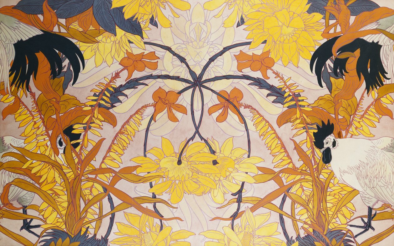 Hanen; Le Coq av Georges de Feure