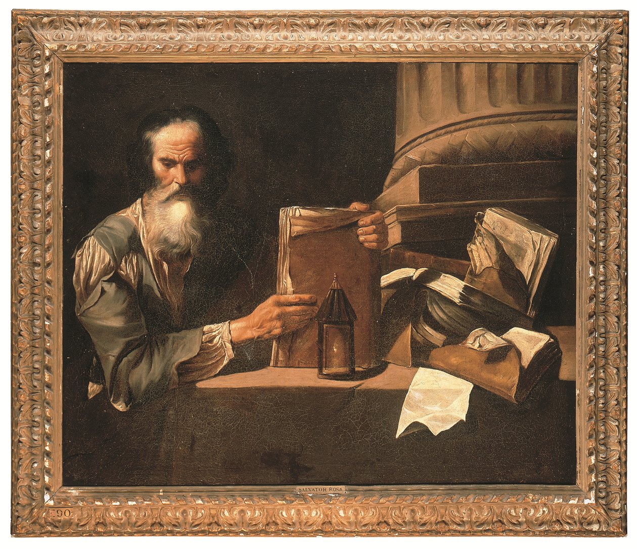 Diogenes av Sinope, ca. 1620 (olje på lerret) av Georges de la Tour
