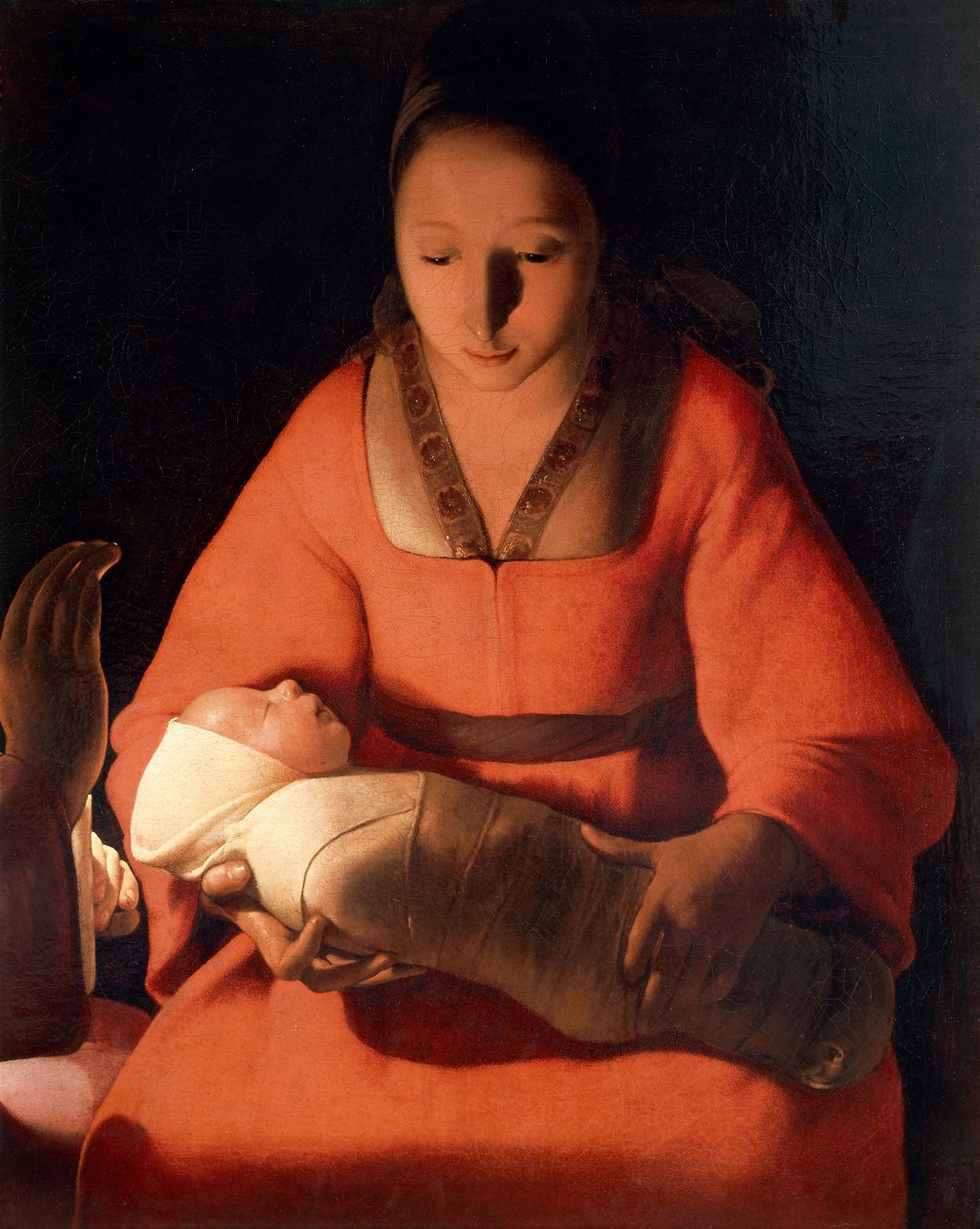 Nyfødt av Georges de La Tour