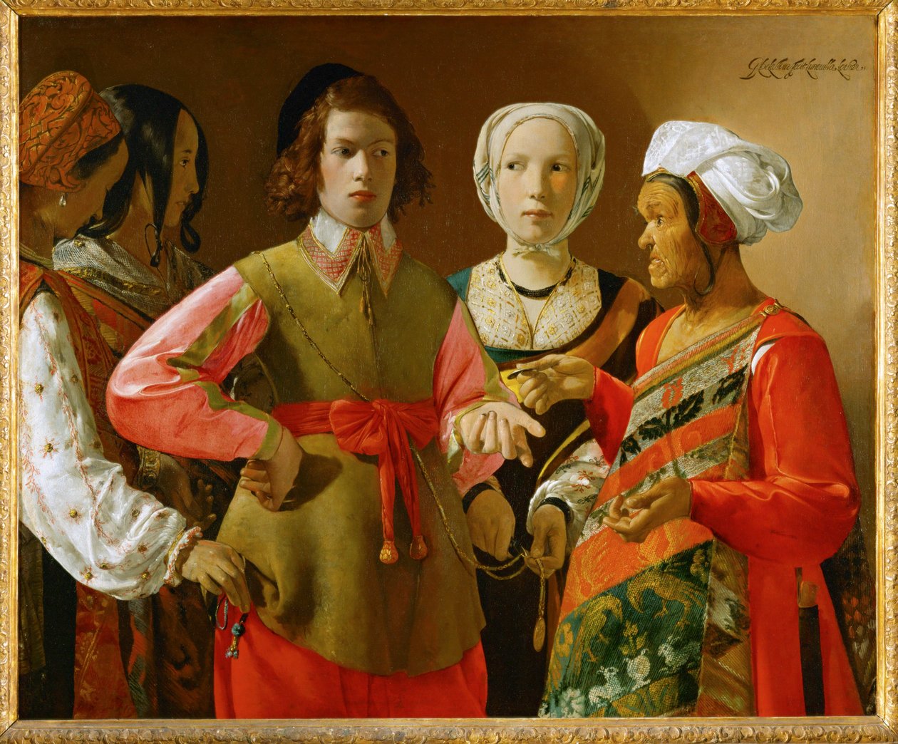 teller (maleri på lerret) av Georges de la Tour