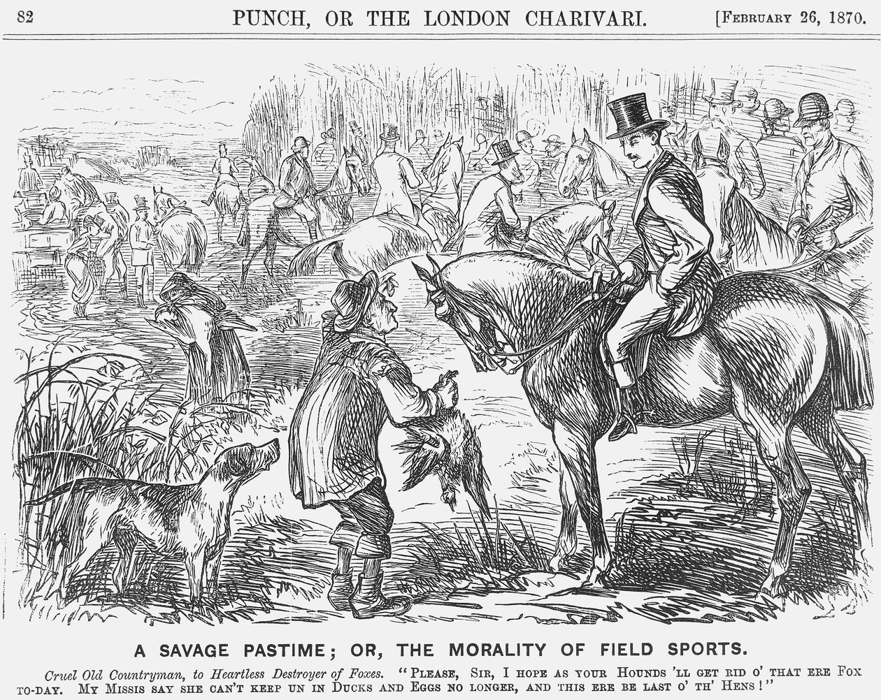 A Savage Pastime, or, the Morality of Field Sports