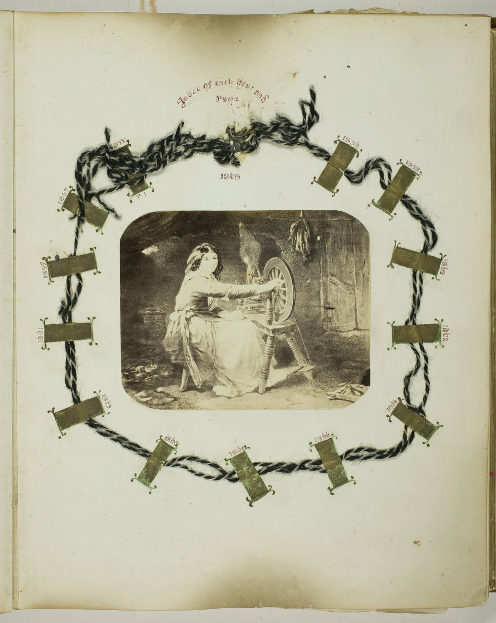 Uten tittel [kvinnespinning], 185568. av Georgina Cowper