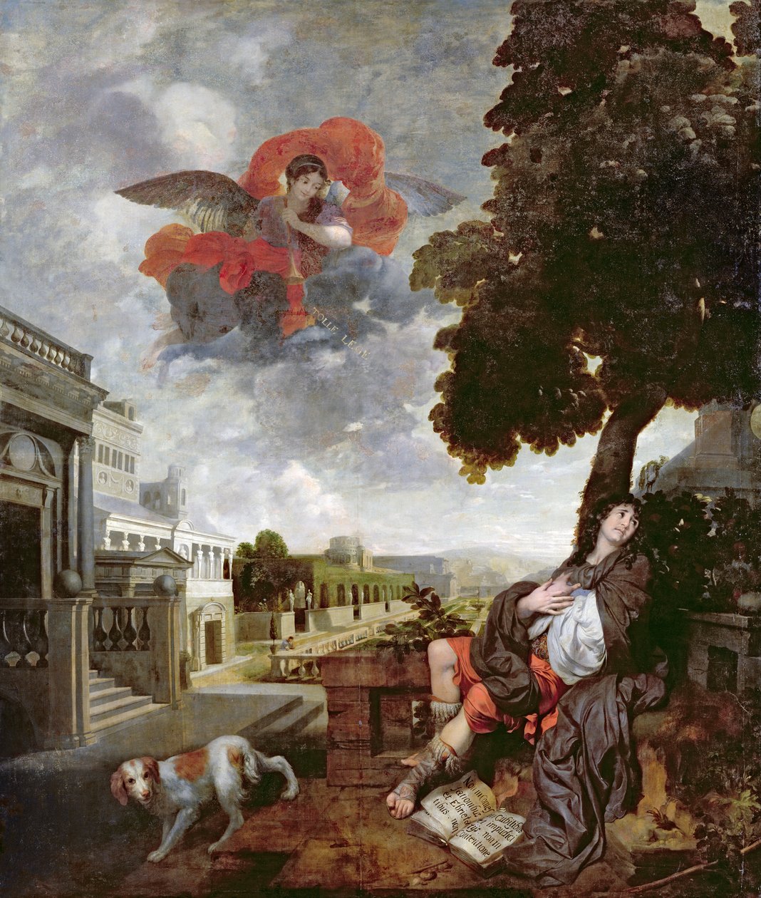 The Conversion of St. Augustine, ca. 1663 av Gerard de Lairesse
