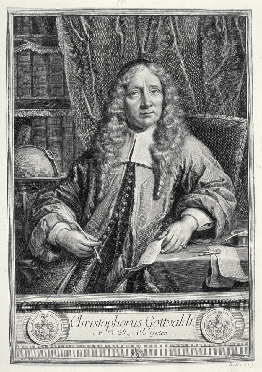 Krzysztof Gottwald, 1700 av Gérard Edelinck
