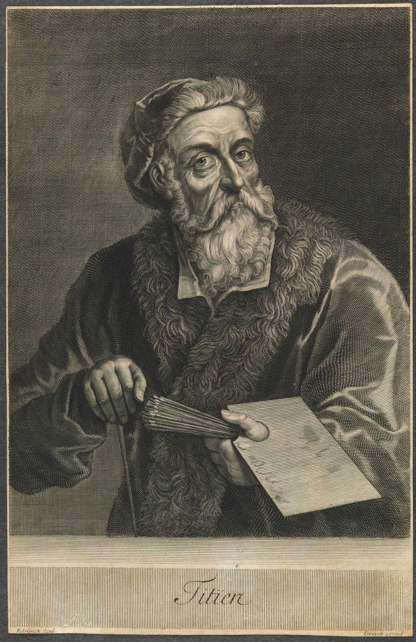 Titian av Gérard Edelinck