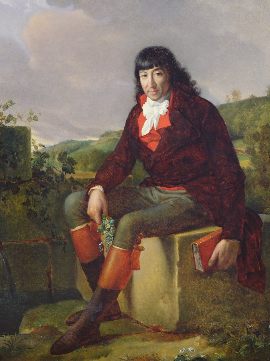 Portrett av Louis Marie de La Revelliere-Lepeaux (1753-1824) etter et portrett av Francois Gerard (1770-1837) av Gerard van Spaendonck