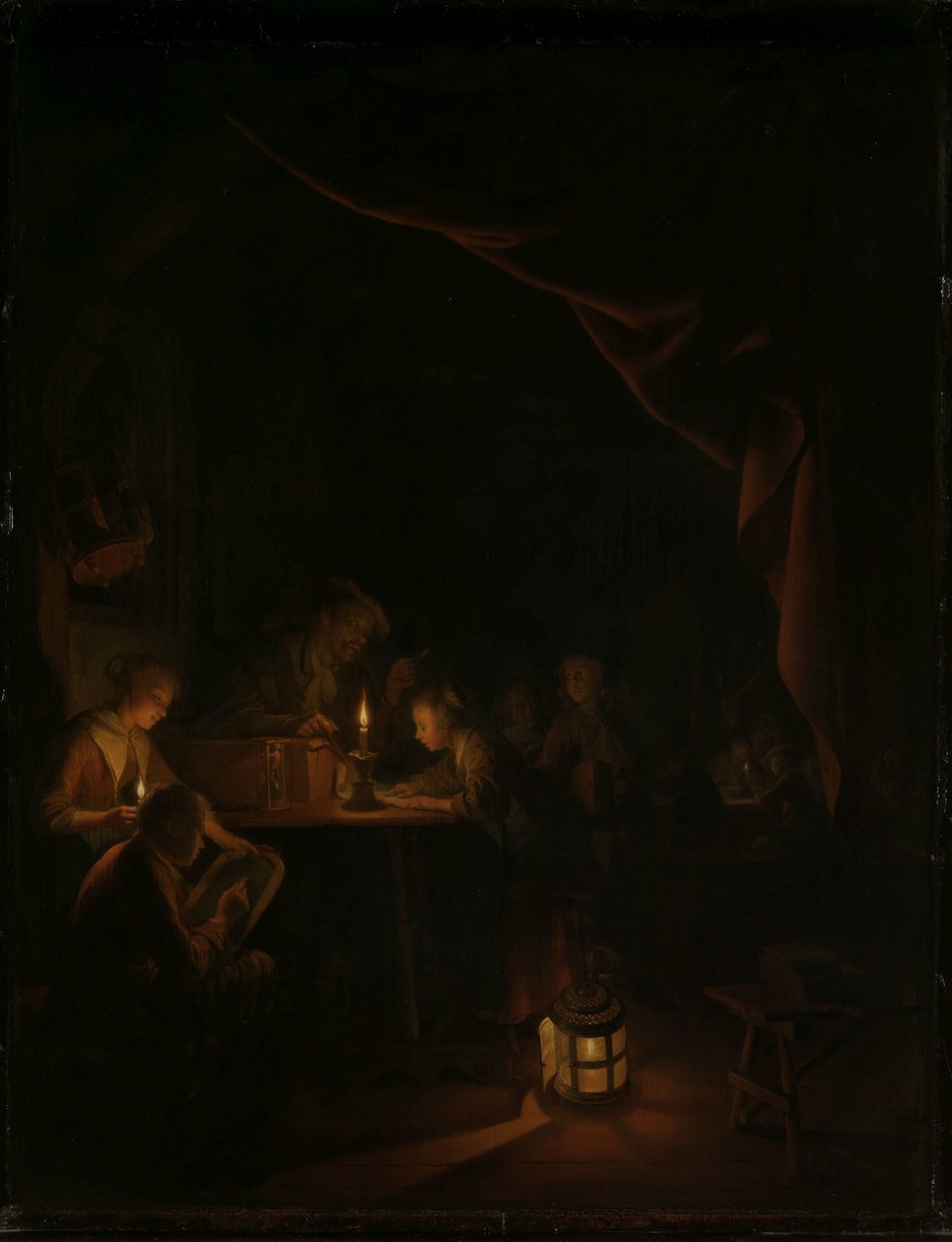 Nattskolen av Gerrit Dou