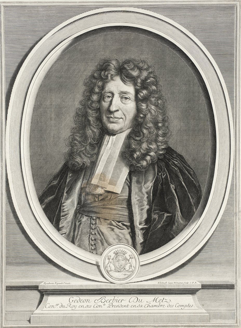 Gédéon Berbier du Metz av Gérard Edelinck