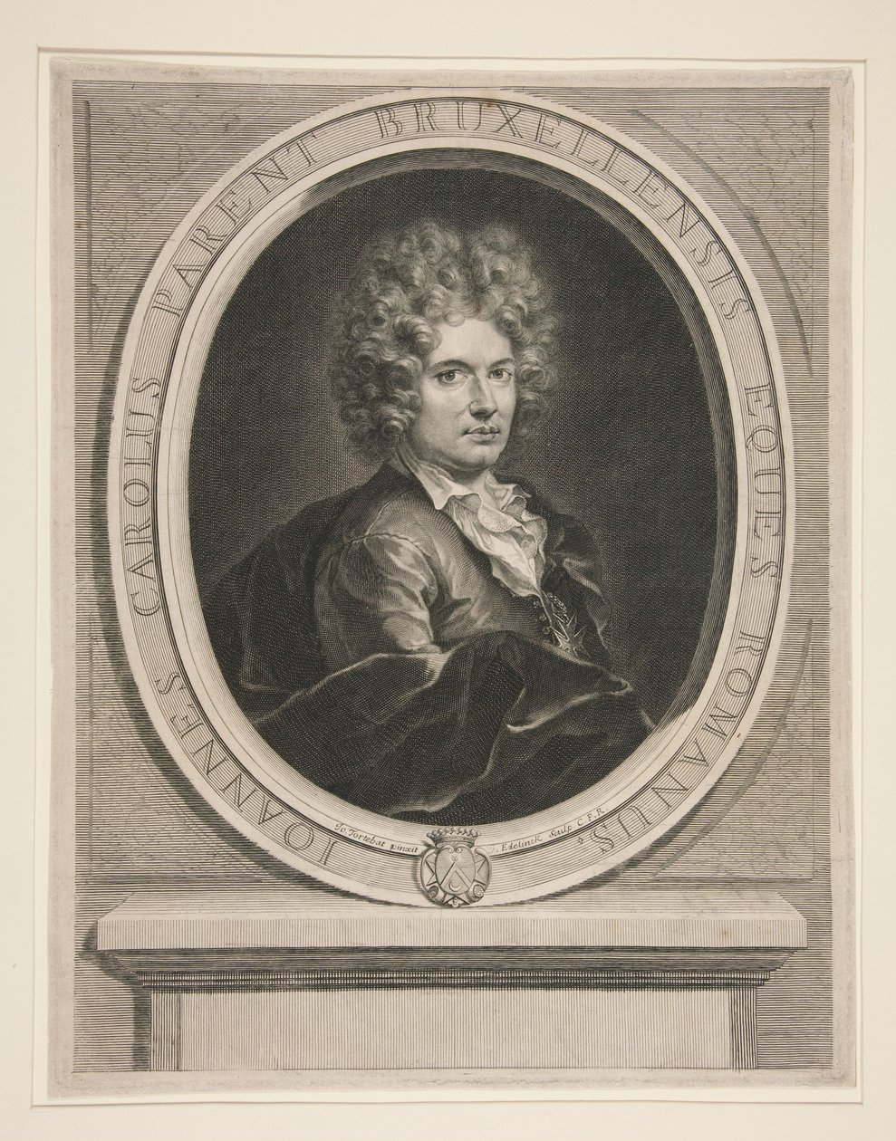 Jean Charles Parent, borger av Brussel av Gérard Edelinck