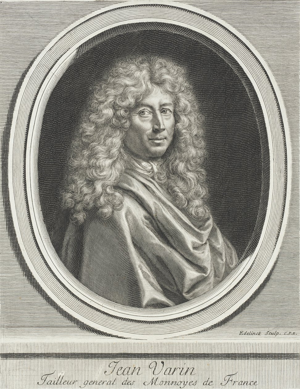 Jean Varin av Gérard Edelinck