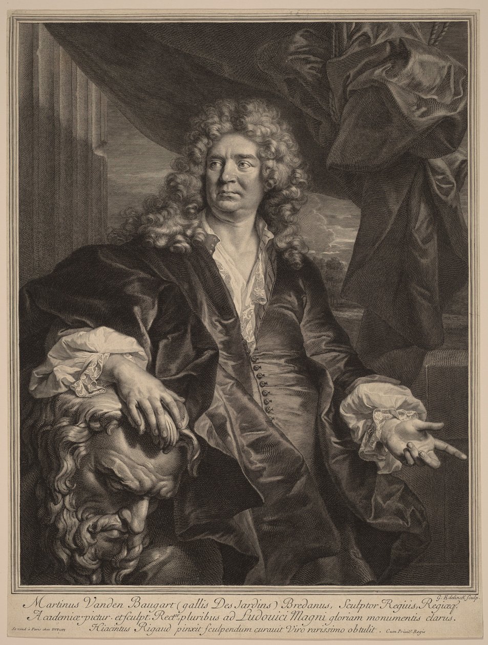 Martin Desjardins av Gérard Edelinck