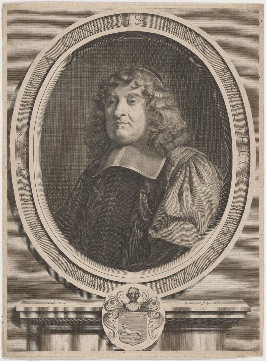 Peter de Carcavy av Gérard Edelinck