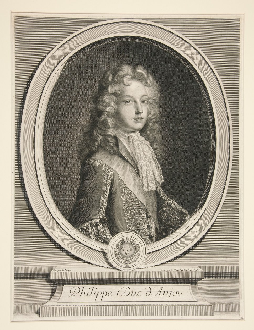 Filip V, hertug av Anjou av Gérard Edelinck