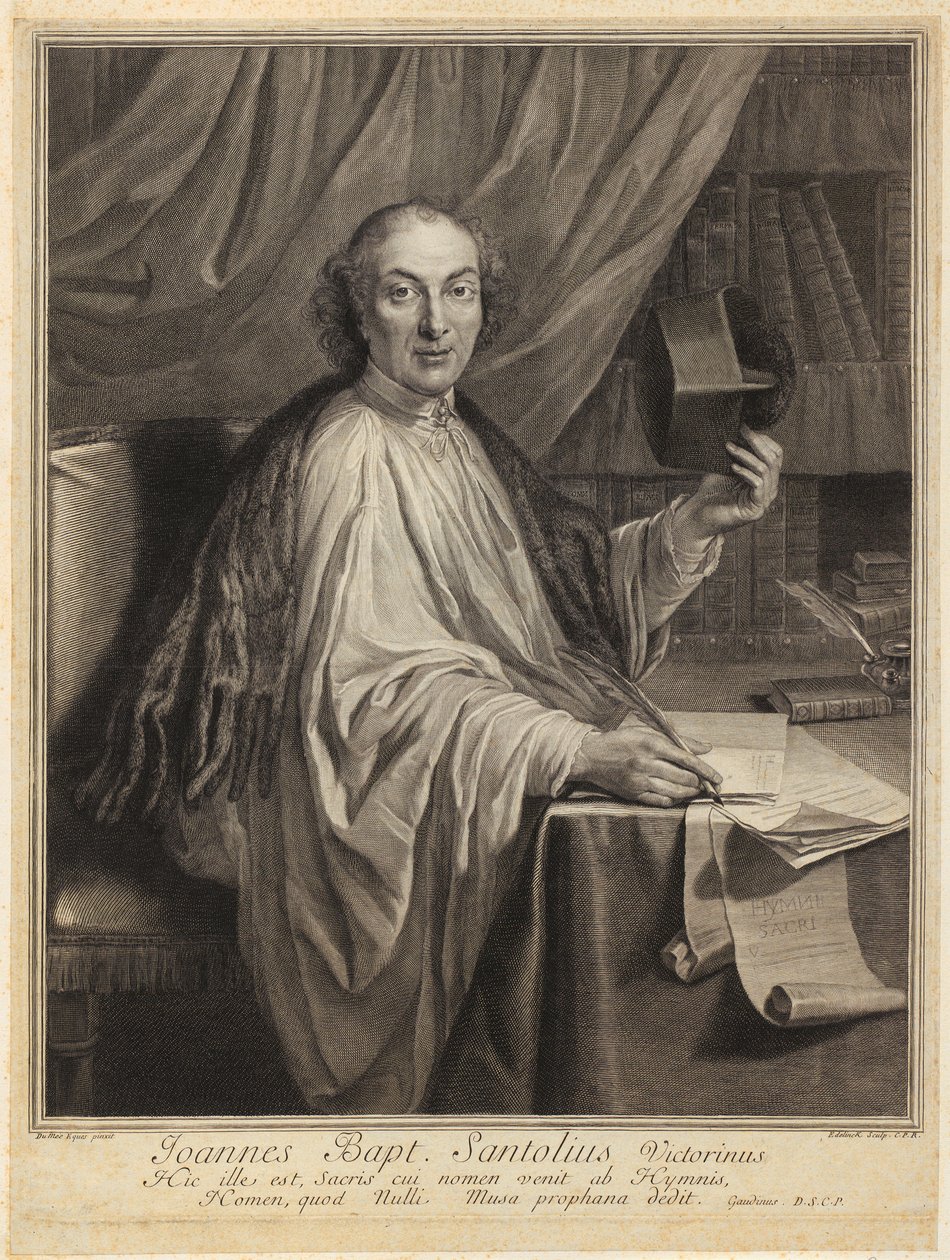 Portrett av Gerbrand van Leeuwen av Gérard Edelinck