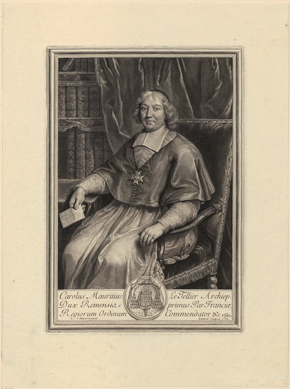 Portrett av Raimond Poisson av Gérard Edelinck