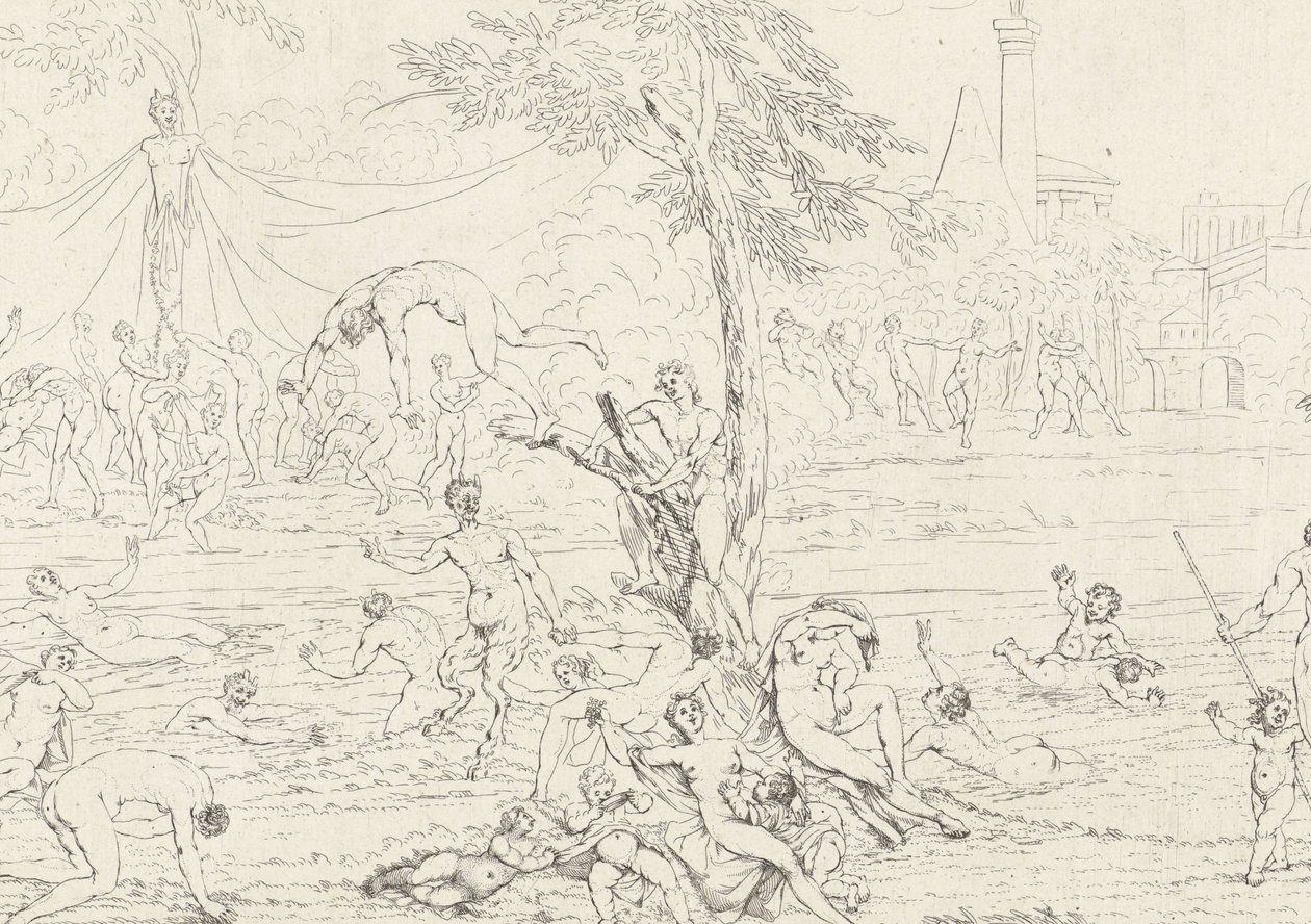 Badende nymfer og bakchanter The Lives of the Bacchantes (serietittel) av Gerard Melder