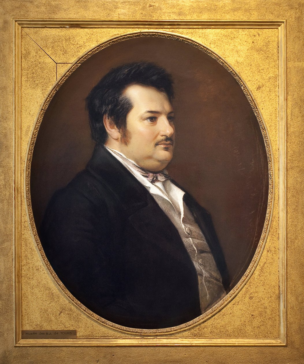 Portrett av unge Balzac (Honore de Balzac av Gerard Seguin