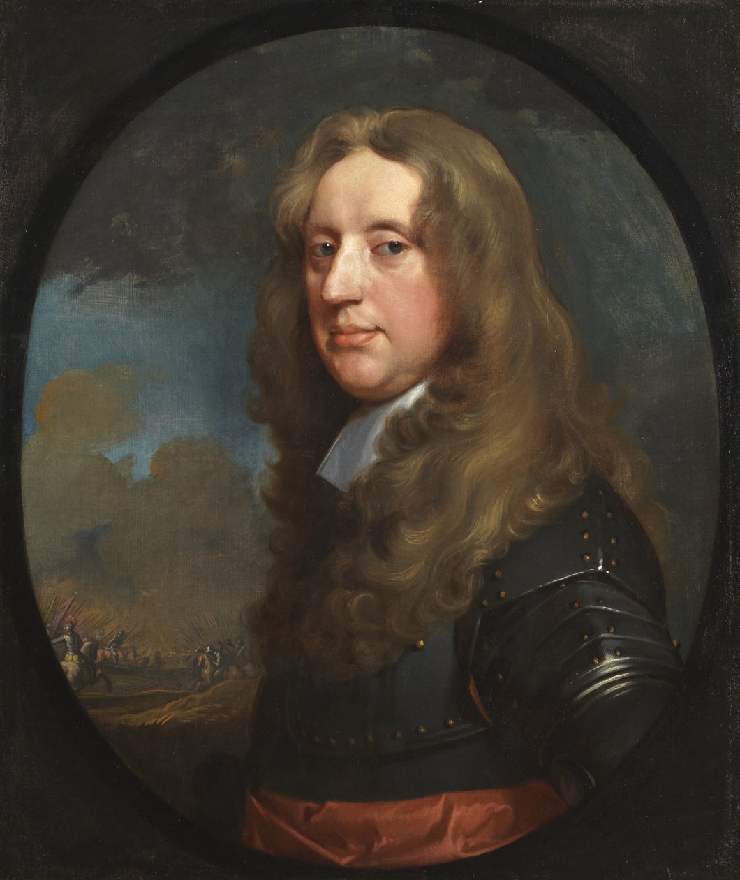 Portrett av en royalistisk offiser, 1646-49 av Gerard Soest