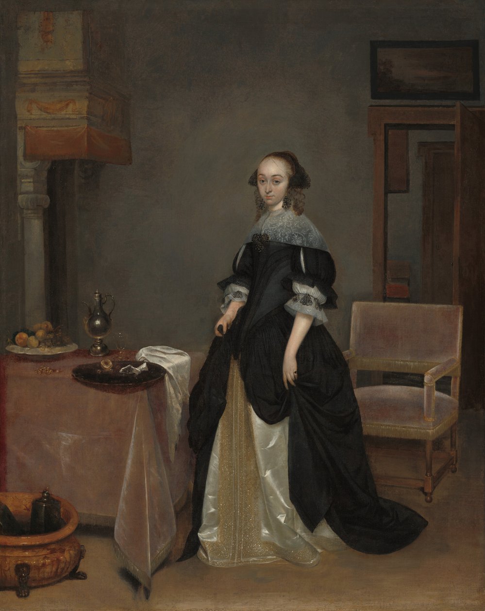 Maria av Suchtelen av Gerard Ter Borch the Younger
