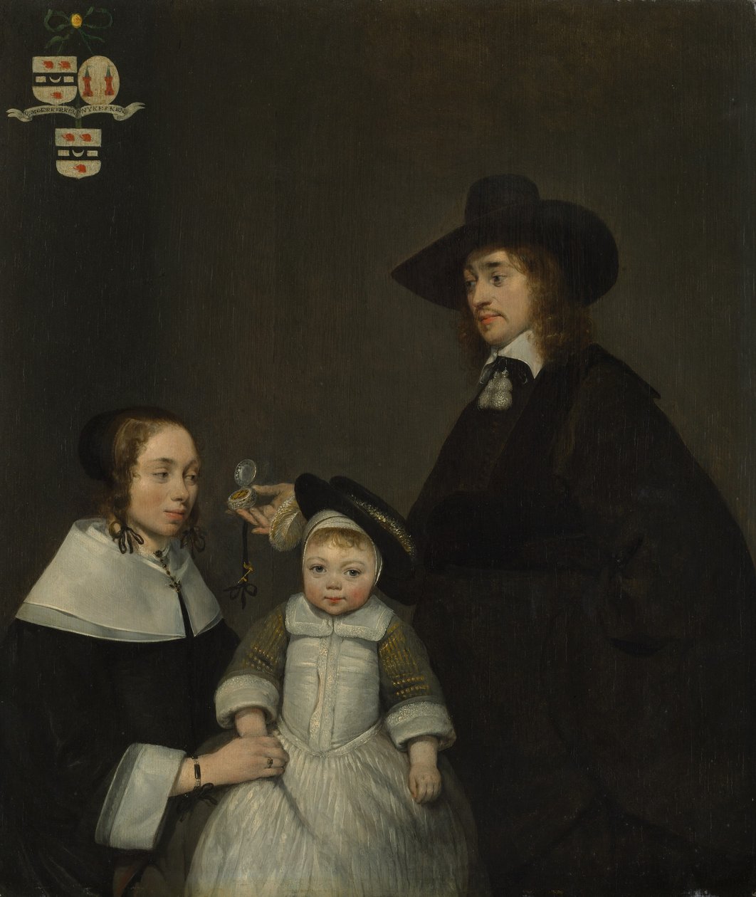 Familien Van Moerkerken, ca. 1653-54. av Gerard Terborch II