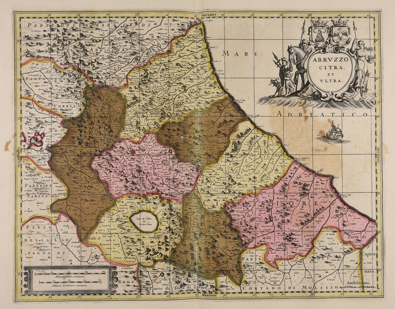 Abruzzo side og utover av Gerard Valck