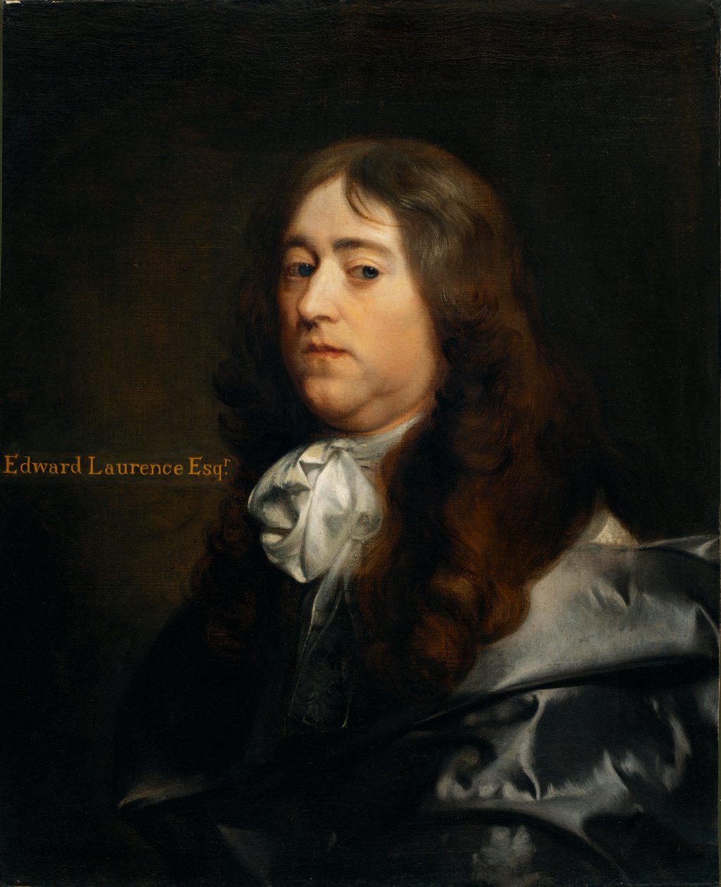 Edward Laurence, Esq., 1600-tallet. av Gerard Van Soest