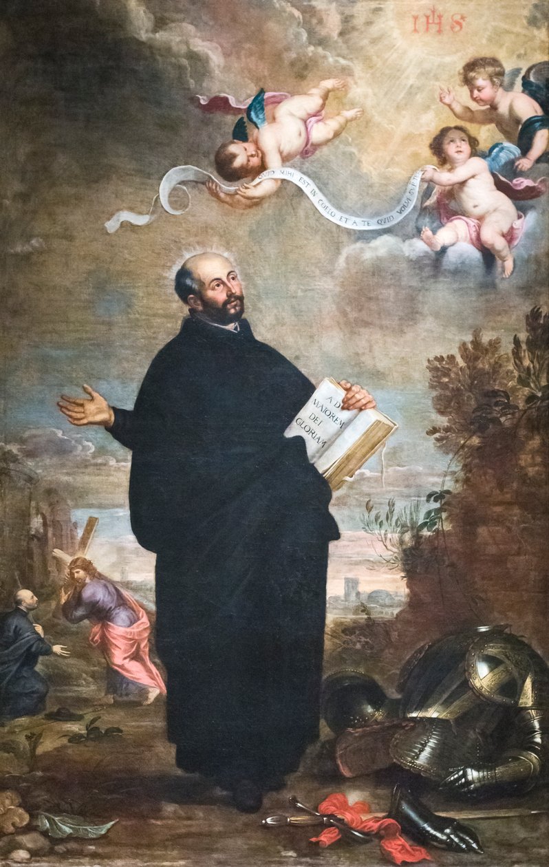 Den hellige Ignatius av Loyola av Gerard & Wildens Jan (1586 1653) Seghers