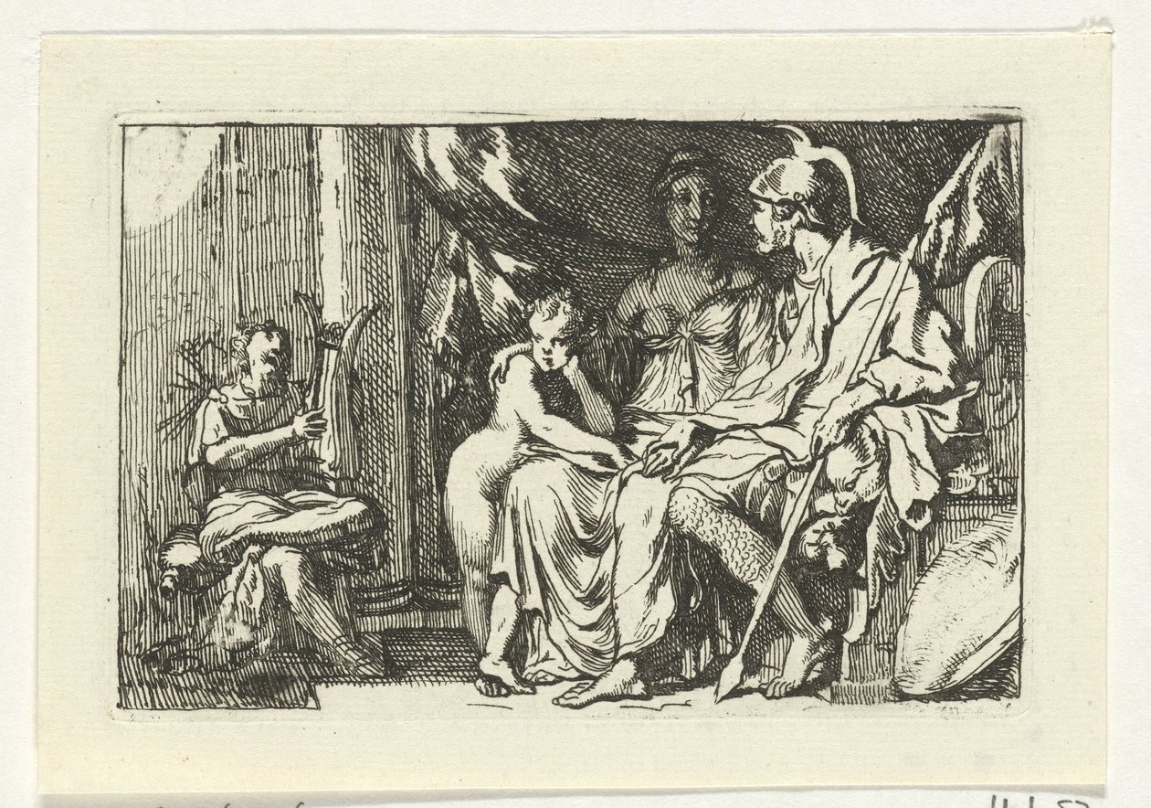 Aeneas forteller Dido om eventyrene hans History of Dido og Aeneas (serietittel) av Gerard de Lairesse